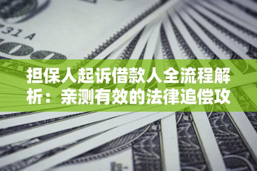 北京担保人起诉借款人全流程解析：亲测有效的法律追偿攻略