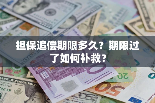 北京担保追偿期限多久？期限过了如何补救？