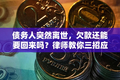 北京债务人突然离世，欠款还能要回来吗？律师教你三招应对