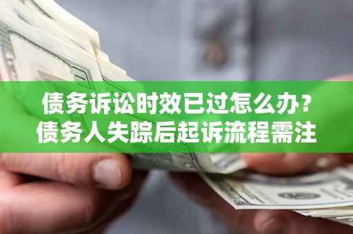 北京债务诉讼时效已过怎么办？债务人失踪后起诉流程需注意什么？