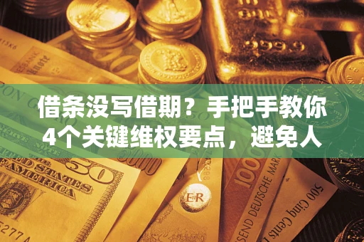 北京借条没写借期？手把手教你4个关键维权要点，避免人财两空