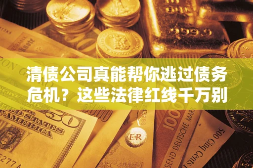 北京清债公司真能帮你逃过债务危机？这些法律红线千万别踩