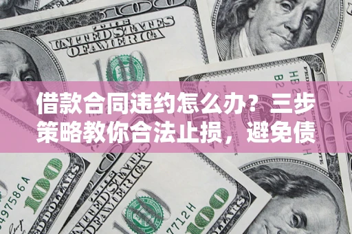 北京借款合同违约怎么办？三步策略教你合法止损，避免债务危机升级